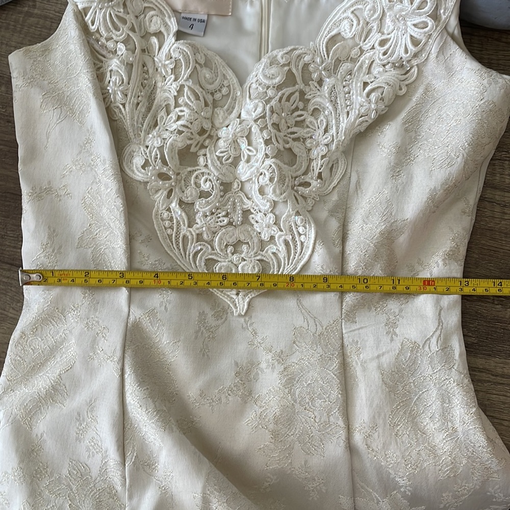 Jessica McClintock Cream Dress - Picture 8 of 8
